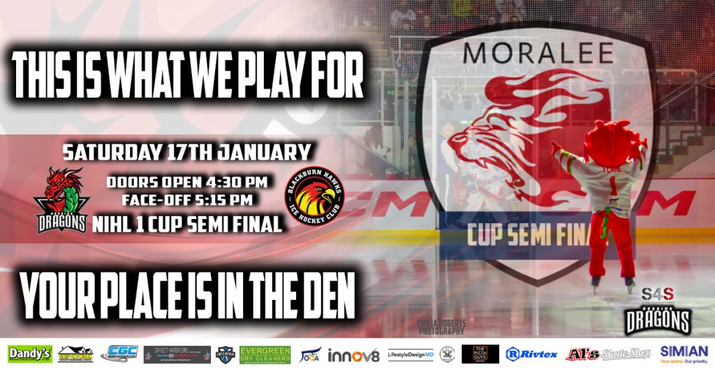 Deeside Dragons V Blackburn Hawks Moralee Cup Semi Final