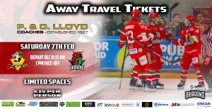 Away Travel, Lions V Dragons