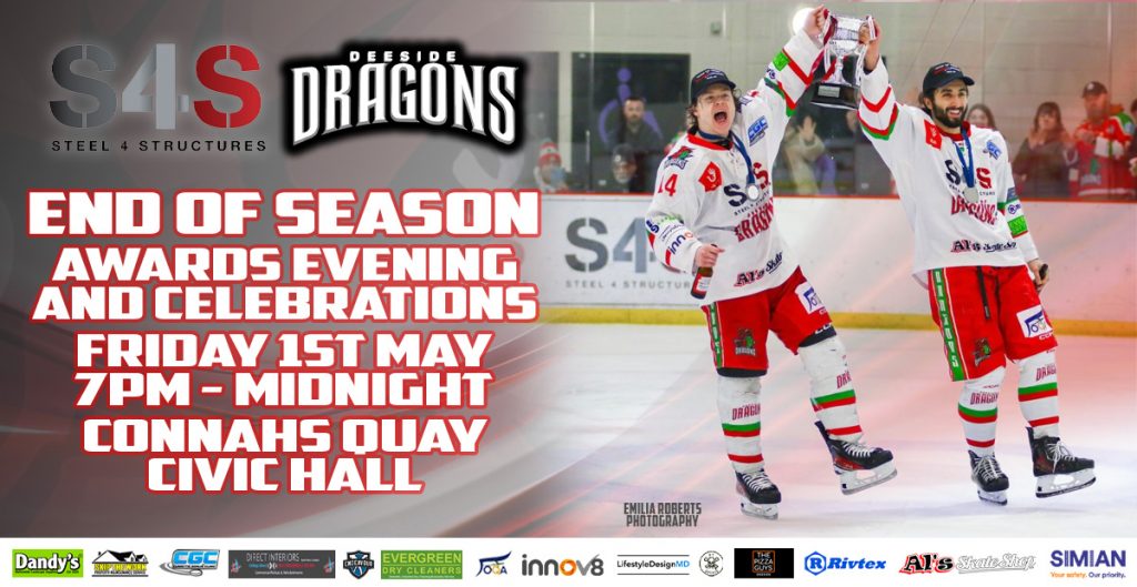 S4S Deeside Dragons end of season awards